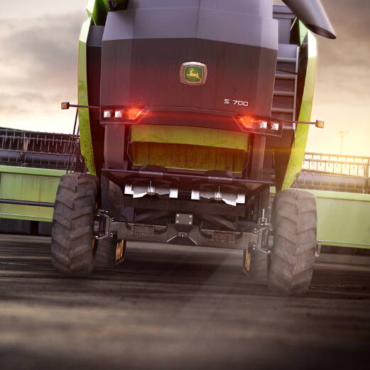 John Deere S700概念联合收割机